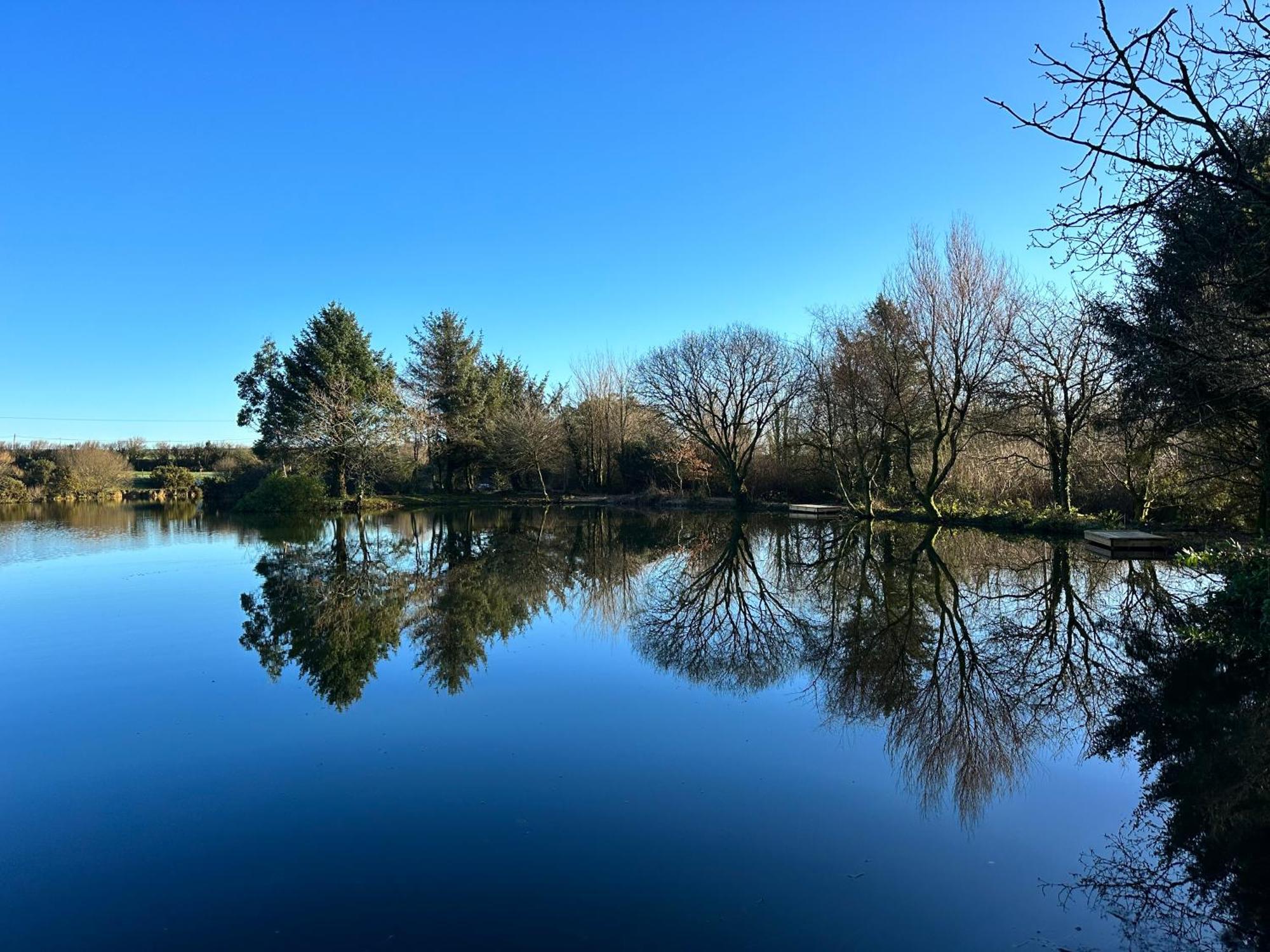 Lakeside Glamping Firecrest St Columb Major Eksteriør billede