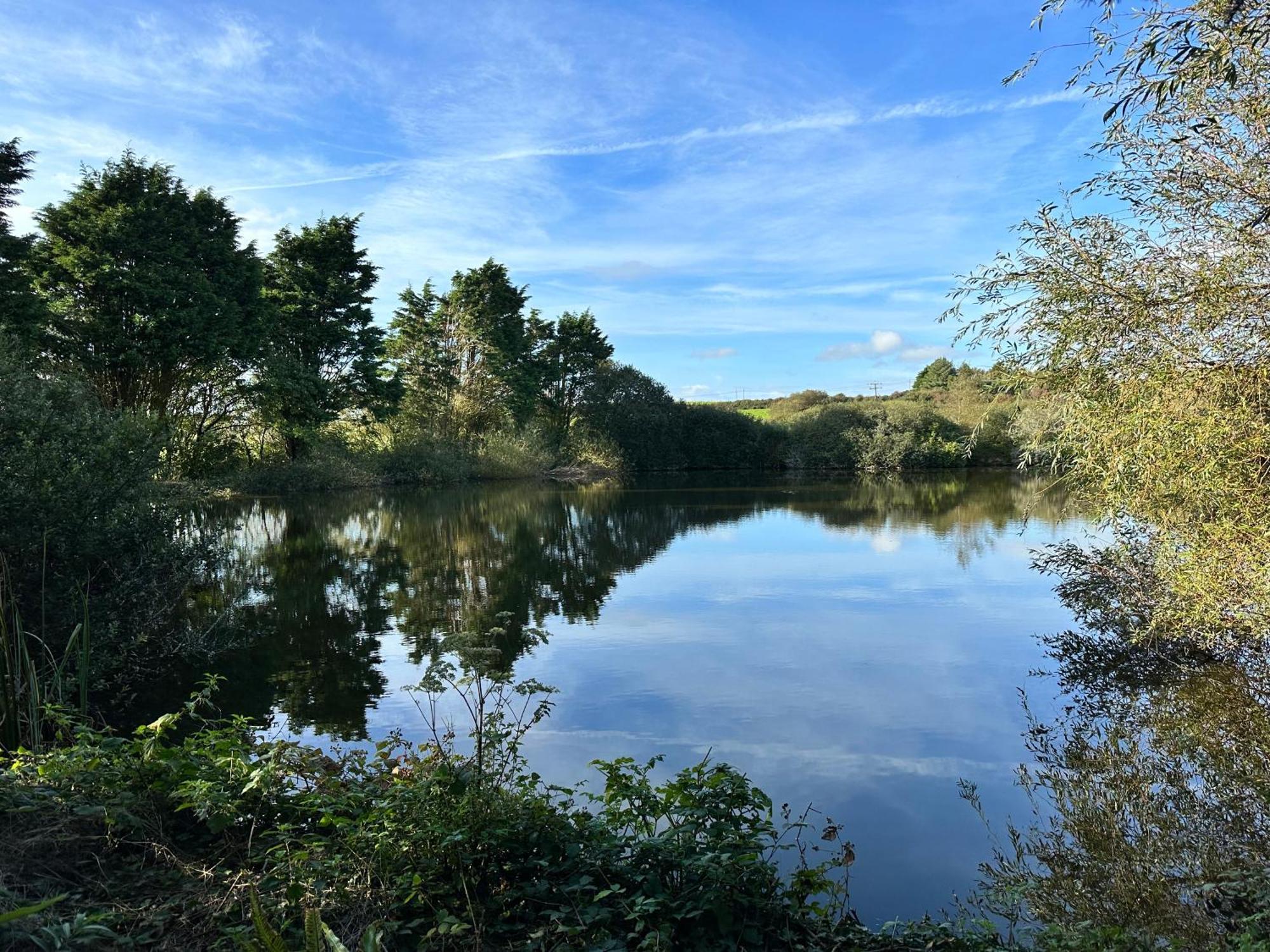 Lakeside Glamping Firecrest St Columb Major Eksteriør billede