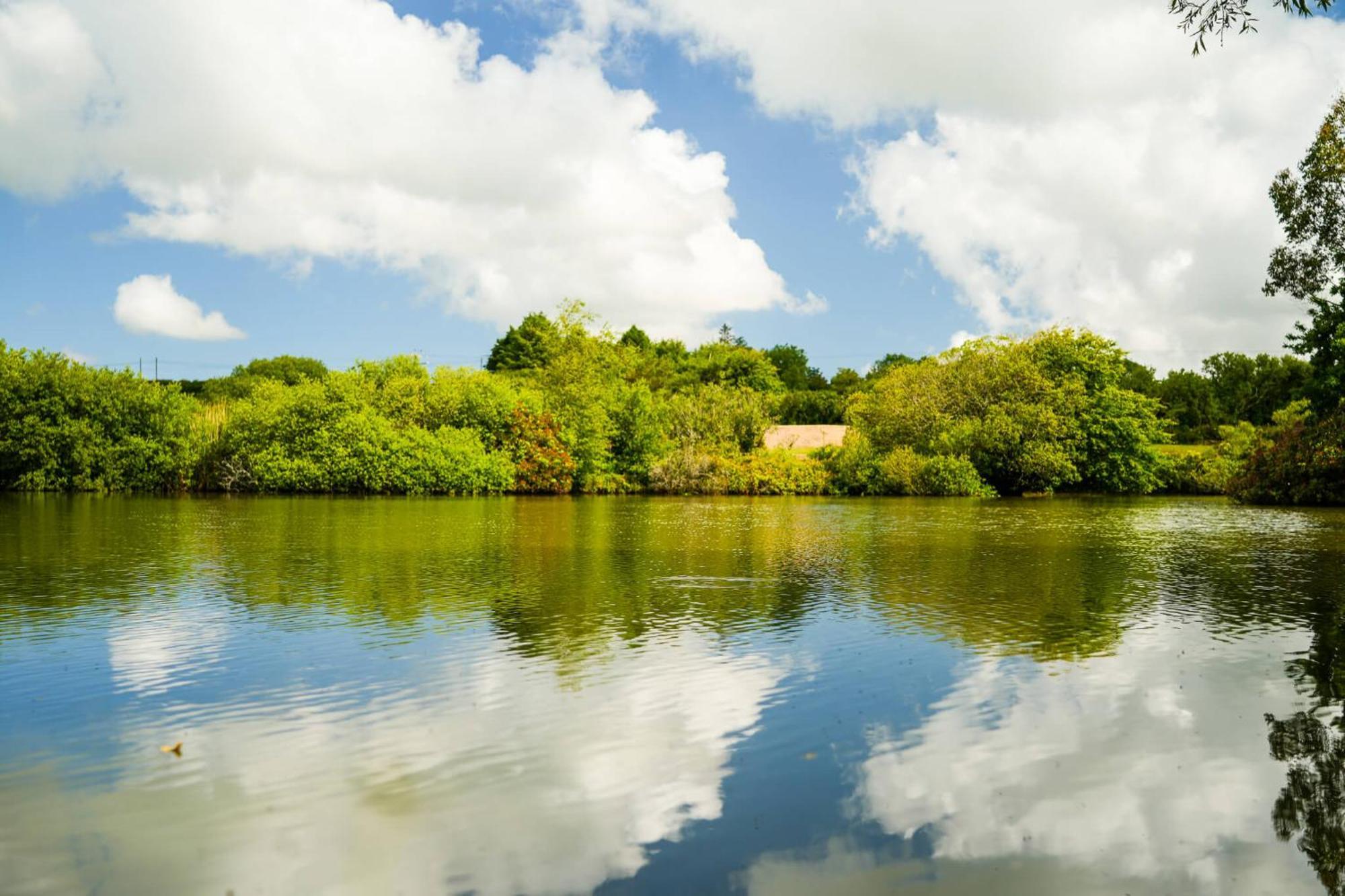 Lakeside Glamping Firecrest St Columb Major Eksteriør billede