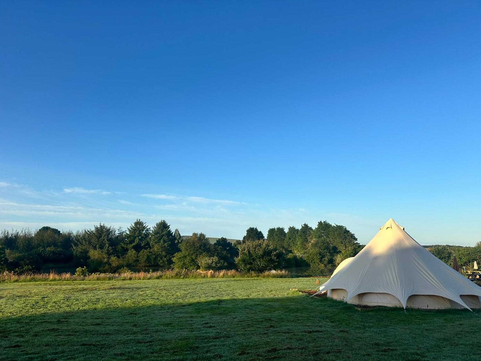 Lakeside Glamping Firecrest St Columb Major Eksteriør billede